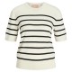 тениска,дамски,тениски,jack,&,jones,layla,jjxx,short,sleeve,t,shirt,vanilla,ice,stripes,black,(beige)