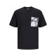 тениска,мъжки,тениски,jack,&,jones,marbella,pocket,short,sleeve,t,shirt,black