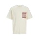 тениска,мъжки,тениски,jack,&,jones,mykonos,geo,front,short,sleeve,t,shirt,buttercream,(beige)