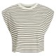 тениска,дамски,тениски,jack,&,jones,zoe,jjxx,short,sleeve,t,shirt,vanilla,ice,stripes,caviar,(beige)