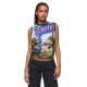тениска,дамски,тениски,superdry,sub,print,sleeveless,t,shirt,pink,morel,aop,(multicolor)