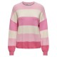 блуза,дамски,пуловери,дамски,плетени,дрехи,only,atia,sweater,pink,(pink,lady,stripes,w.,jetstream,moonlight,pink,yarrow)