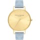 часовник,часовници,olivia,burton,ob16bd111,watch,golden,(golden,blue,golden)