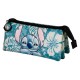 ученически,принадлежности,karactermania,disney,stitch,aloha,triple,pocket,pencil,case,blue,(multicolour)