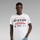 тениска,мъжки,тениски,g,star,old,skool,originals,short,sleeve,t,shirt,white