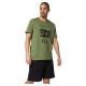 тениска,мъжки,тениски,mystic,broadcast,short,sleeve,t,shirt,green,(dark,olive)