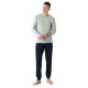пижама,мъжки,пижами,emporio,armani,111789,3f720,long,sleeve,pyjama,grey