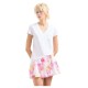 тениска,дамски,тениски,armani,exchange,3dyt62,short,sleeve,v,neck,t,shirt,white