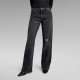дънки,дамски,панталони,g,star,judee,loose,fit,jeans,worn,in,black,smoke,ripped,(grey)