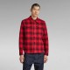 карирана,риза,мъжки,якета,g,star,check,overshirt,red