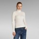 блуза,дамски,пуловери,дамски,плетени,дрехи,g,star,core,high,neck,sweater,eggnog,(beige)