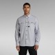 риза,с,дълъг,ръкав,мъжки,ризи,g,star,cpo,regular,fit,long,sleeve,shirt,grey,(correct,grey,white,oxford)
