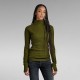 тениска,дамски,тениски,g,star,d23339,d289,long,sleeve,high,neck,t,shirt,green,(dark,olive)