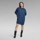 рокля,дамски,поли,и,рокли,g,star,d23675,d301,long,sleeve,short,dress,antique,waterfront,(blue)
