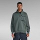 блуза,мъжки,пуловери,g,star,d23893,d425,half,zip,sweatshirt,graphite,(green)