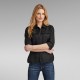 риза,с,дълъг,ръкав,дамски,блузи,дамски,ризи,g,star,fitted,officer,long,sleeve,shirt,black