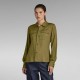 риза,с,дълъг,ръкав,дамски,блузи,дамски,ризи,g,star,fitted,officer,long,sleeve,shirt,green,(dark,olive)