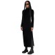 рокля,дамски,поли,и,рокли,g,star,velvet,slit,long,sleeve,long,dress,black,(dark,black)