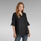 риза,с,къс,ръкав,дамски,блузи,дамски,ризи,g,star,woven,tunic,short,sleeve,shirt,black