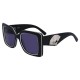 слънчеви,очила,слънчеви,очила,karl,lagerfeld,kl6126s,woman,sunglasses,black,(black,white)