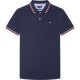 мъжки,блузи,с,яка,façonnable,pima,flag,short,sleeve,polo,blue