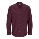 риза,с,дълъг,ръкав,мъжки,ризи,jack,&,jones,oxford,long,sleeve,shirt,vineyard,wine,(purple)