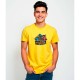 тениска,мъжки,тениски,kruskis,boxing,short,sleeve,t,shirt,yellow,(yellow)