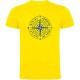 тениска,мъжки,тениски,kruskis,compass,rose,short,sleeve,t,shirt,yellow,(yellow)