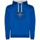 суичър,мъжки,пуловери,дамски,пуловери,kruskis,compass,rose,two,colour,hoodie,blue,(royal,blue,white)