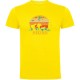 тениска,мъжки,тениски,kruskis,hiking,short,sleeve,t,shirt,yellow,(yellow)