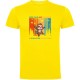 тениска,мъжки,тениски,kruskis,keep,calm,sloth,short,sleeve,t,shirt,yellow,(yellow)