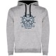 суичър,мъжки,пуловери,дамски,пуловери,kruskis,rudder,two,colour,hoodie,grey,(heather,grey,black)