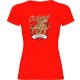тениска,дамски,тениски,kruskis,seafood,octopus,short,sleeve,t,shirt,red,(red)