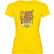 тениска,дамски,тениски,kruskis,seafood,octopus,short,sleeve,t,shirt,yellow,(yellow)