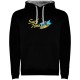 суичър,мъжки,пуловери,дамски,пуловери,kruskis,surf,time,two,colour,hoodie,black,(black,grey)