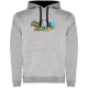 суичър,мъжки,пуловери,дамски,пуловери,kruskis,surf,time,two,colour,hoodie,grey,(heather,grey,black)