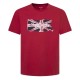 тениска,мъжки,тениски,pepe,jeans,clag,short,sleeve,t,shirt,red,(ruby,red)