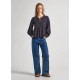 дамски,блузи,дамски,ризи,pepe,jeans,danae,long,sleeve,blouse,infinity,grey