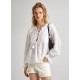 дамски,блузи,pepe,jeans,danae,long,sleeve,blouse,beige,(white)