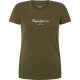 тениска,дамски,тениски,pepe,jeans,new,virginia,short,sleeve,t,shirt,leaf,green,(green)