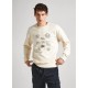 блуза,мъжки,пуловери,pepe,jeans,roope,sweatshirt,ivory,white