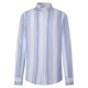 риза,с,дълъг,ръкав,мъжки,ризи,hackett,linen,multi,stripe,long,sleeve,shirt,blue