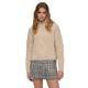 блуза,дамски,пуловери,дамски,плетени,дрехи,superdry,aran,cable,knit,high,neck,sweater,beige