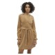 рокля,дамски,поли,и,рокли,vero,moda,linda,long,sleeve,dress,tobacco,brown,(beige)