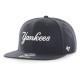 шапка,всички,шапки,47,mlb,new,york,yankees,no,shot,script,under,captain,cap,black