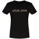 тениска,дамски,тениски,salsa,jeans,beads,detail,branding,short,sleeve,t,shirt,black,(black)