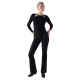 тениска,дамски,тениски,salsa,jeans,detailed,long,sleeve,t,shirt,black,(black)