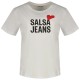 тениска,дамски,тениски,salsa,jeans,heart,branding,short,sleeve,t,shirt,white,(white)