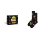чорапи,мъжки,чорапи,happy,socks,blast,off,burgers,gift,set,half,long,socks,2,pairs,multicolor,(black)