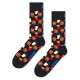 чорапи,мъжки,чорапи,happy,socks,hamburger,half,long,socks,multicolor,(black)